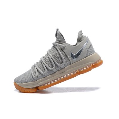 Nike Erkek Kd 10 Pale Gri Basketbol Ayakkabısı Türkiye - LJ6Y1JU3